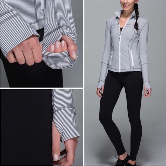 Lululemon Define Jacket Sz 12 In Tonka
Stripe Heathered Slate White - Picture 3 of 13